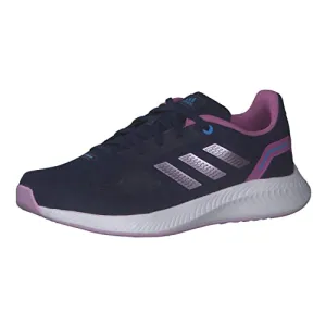 Adidas Kids Dkblue/Mapume/Pullil Runfalcon 2.0 K Running Shoes - 10K UK (Hr1413-10K)