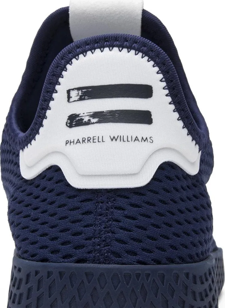 Adidas Pharrell x Tennis Hu 'Dark Navy Blue' sneakers, blue