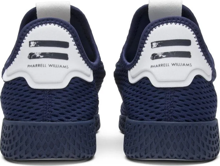 Adidas Pharrell x Tennis Hu 'Dark Navy Blue' sneakers, blue