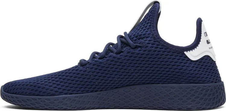 Adidas Pharrell x Tennis Hu 'Dark Navy Blue' sneakers, blue