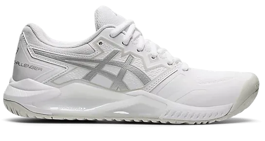 Asics Gel-Challenger 13 White/Silver Tennis shoes