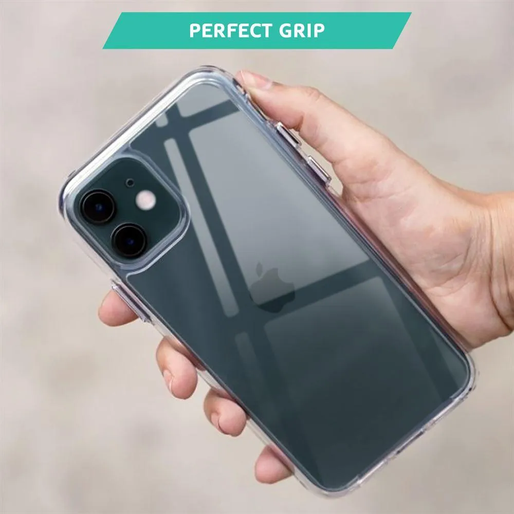 Best Hard Back Case with Clear soft Bumper around Edges for iPhone 11