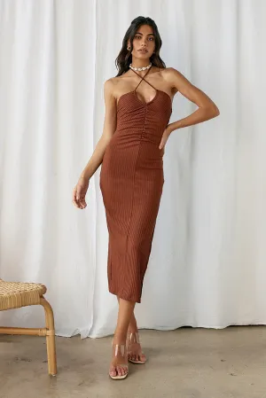 Best Of The Best Maxi Dress Brown