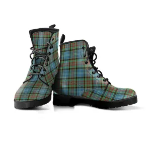 Brisbane Tartan Leather Boots