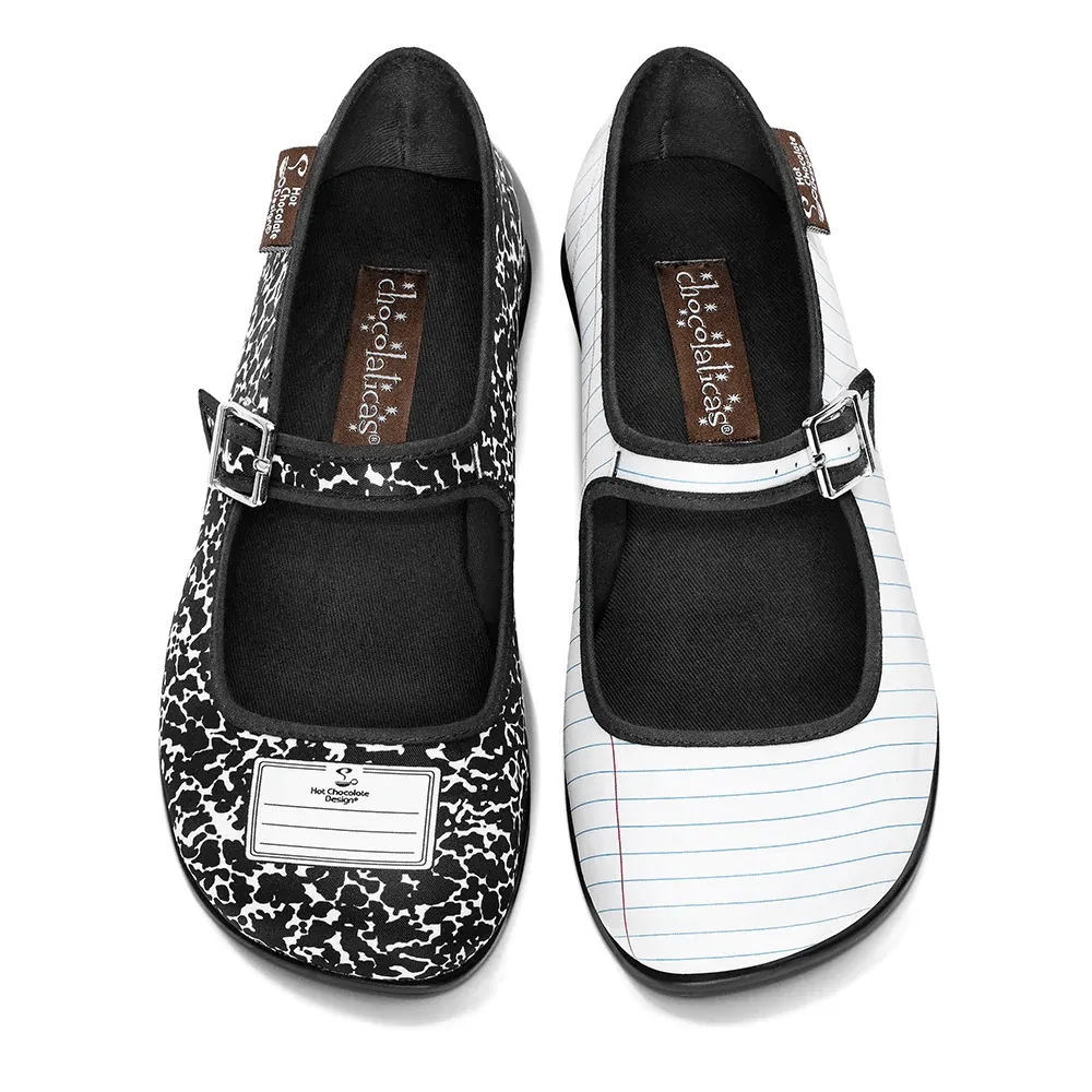 Chocolaticas® NOTEBOOK Mary Jane Flat