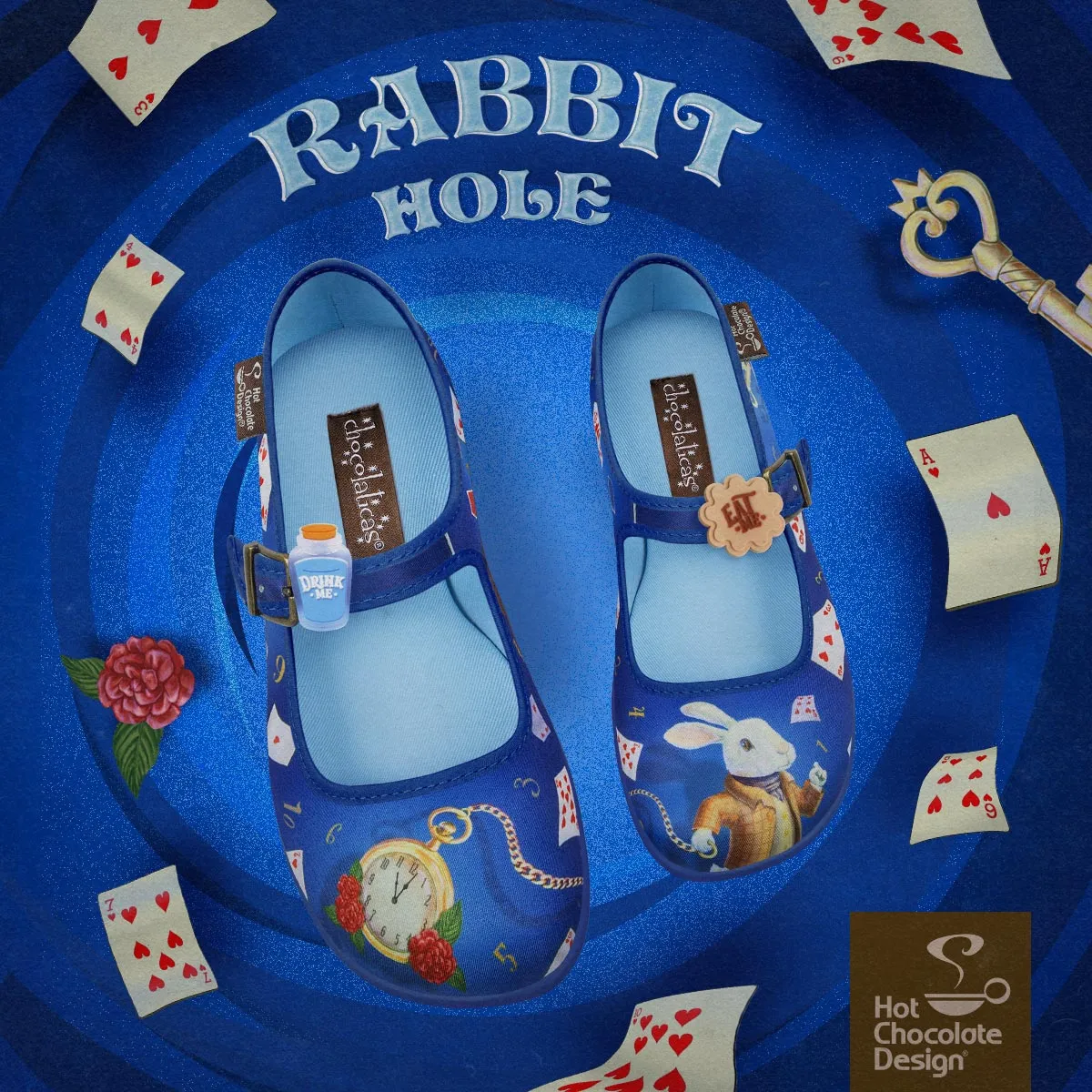 Chocolaticas® RABBIT HOLE Mary Jane Flat