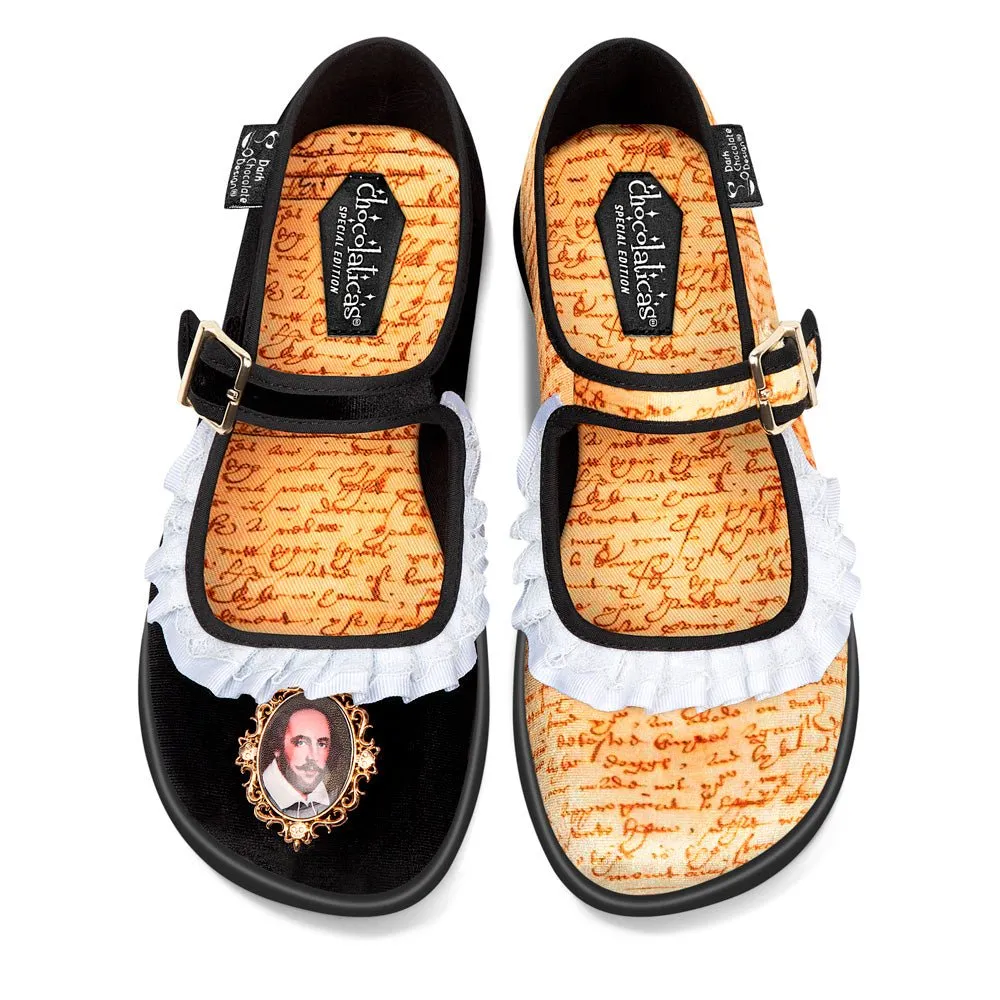 Chocolaticas® SHAKESPEARE Women's Mary Jane Flat