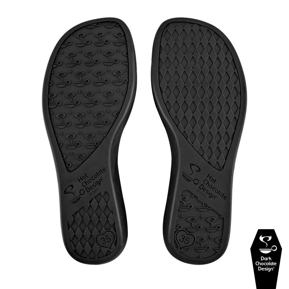 Chocolaticas® WIDOW HEART Mary Jane Flat