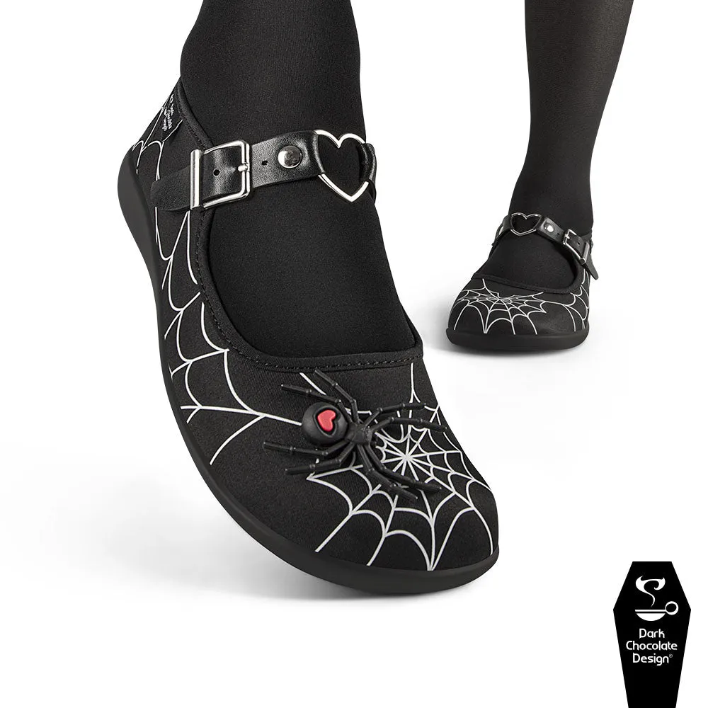 Chocolaticas® WIDOW HEART Mary Jane Flat