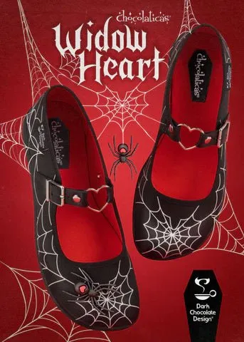 Chocolaticas® WIDOW HEART Mary Jane Flat