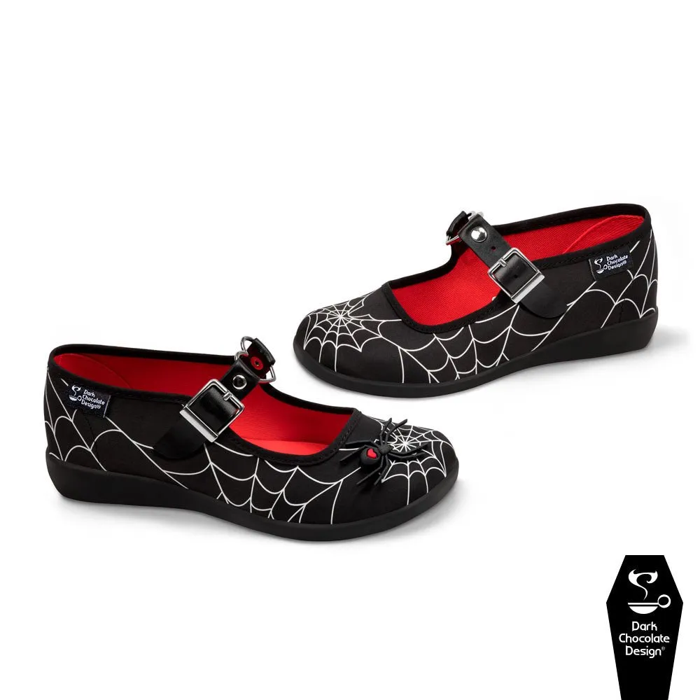 Chocolaticas® WIDOW HEART Mary Jane Flat