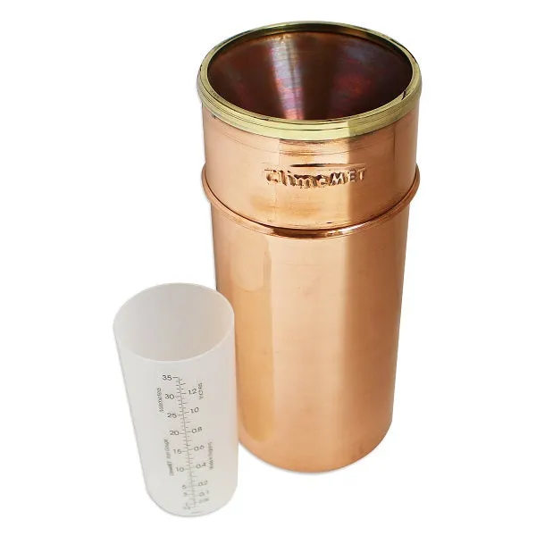 ClimeMET CM1015 Professional 'Orwell' Copper Rain Gauge