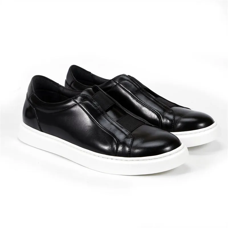 CrocLeather Exotic Slip-On Shoes