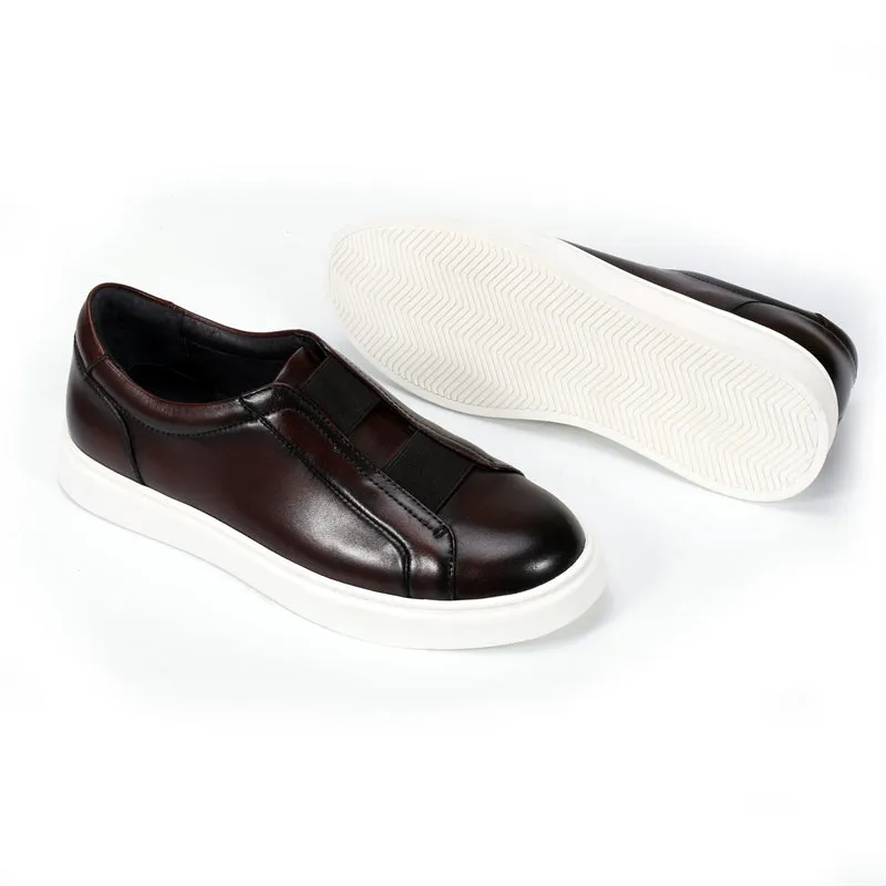 CrocLeather Exotic Slip-On Shoes