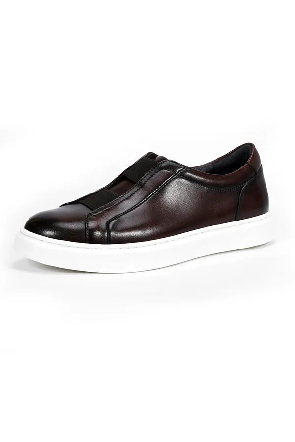 CrocLeather Exotic Slip-On Shoes