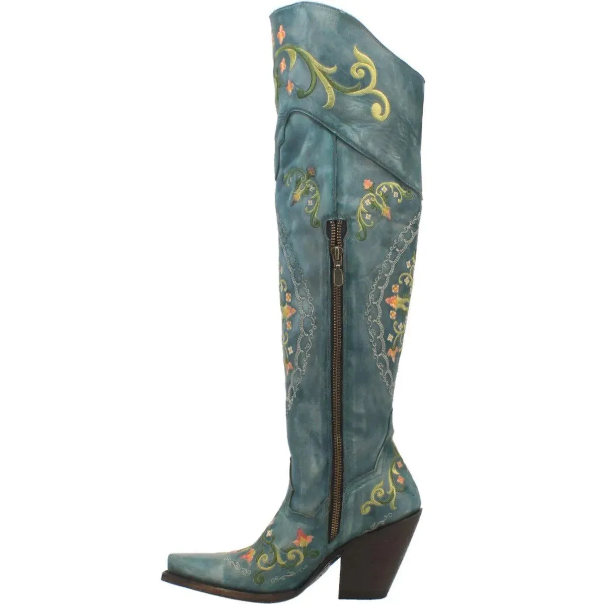 Dan Post Flower Child- Womans Leather Cowgirl Boot