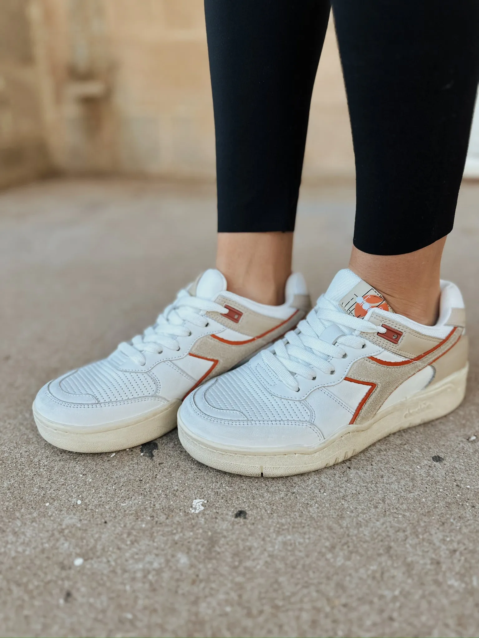 Diadora B.560 Used - Beige Bleached