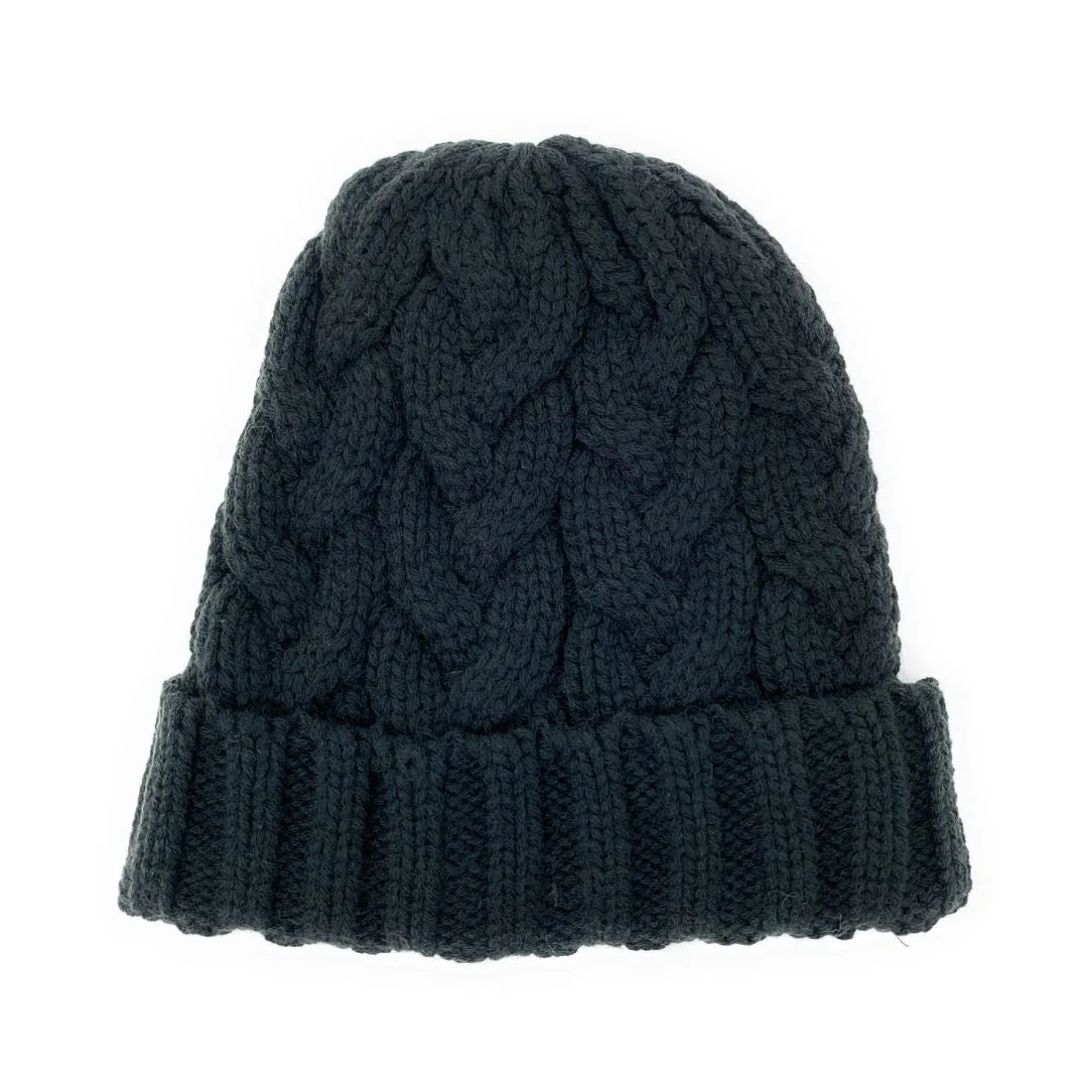 Empire Cove Womens Mens Unisex Winter Warm Solid Cable Knit Cuff Beanie