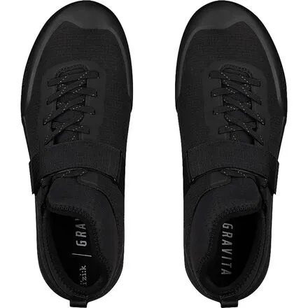 Fi'zi:k Men's Gravita Tensor Flat Cycling Shoes, Black