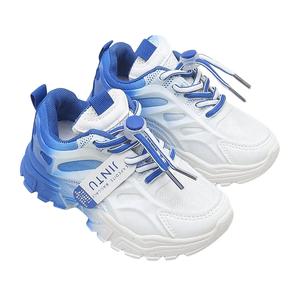 Hopscotch Girls TPR and Rubber Solid Athletic Shoes in Blue Color,UK:2 (XZY-4345490)