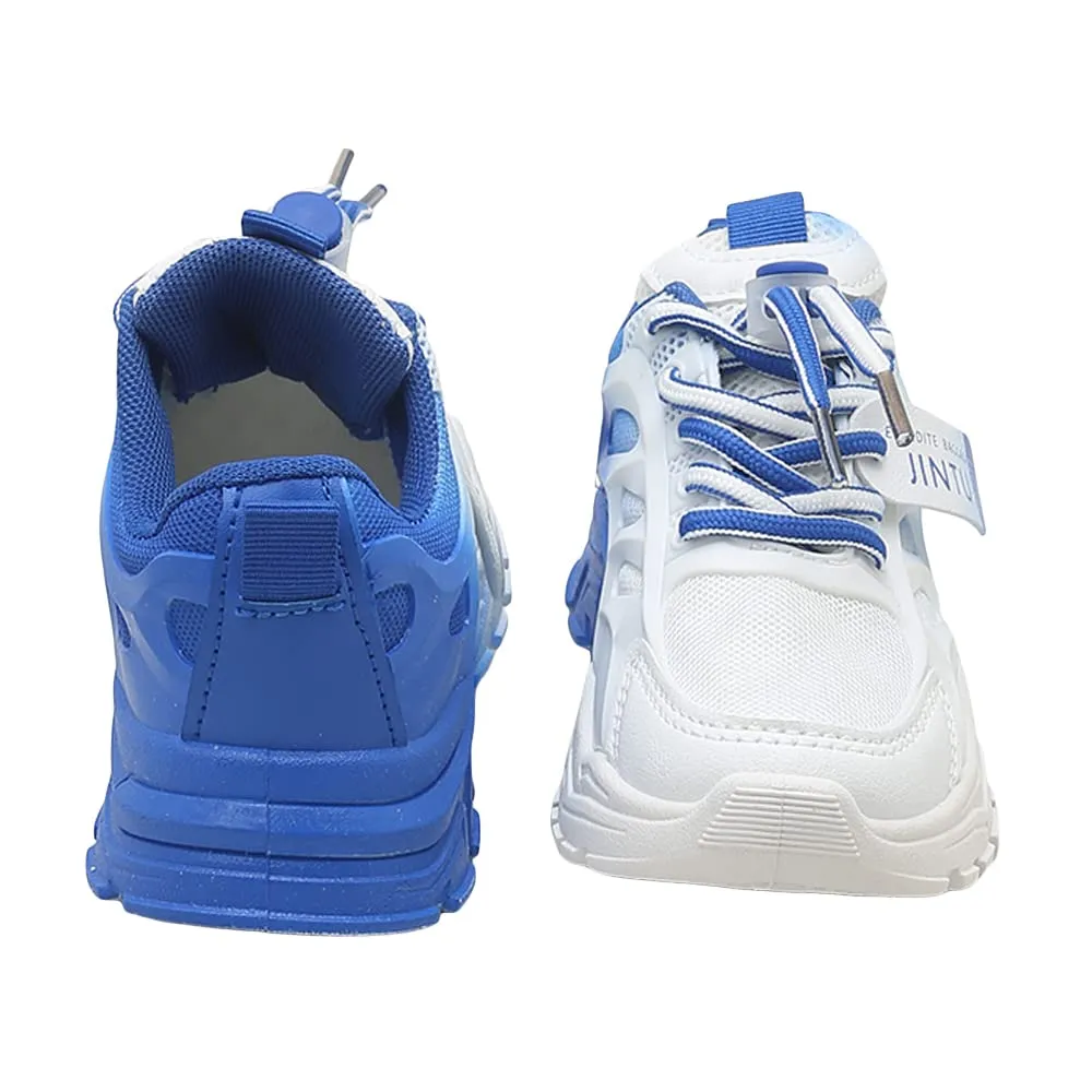 Hopscotch Girls TPR and Rubber Solid Athletic Shoes in Blue Color,UK:2 (XZY-4345490)