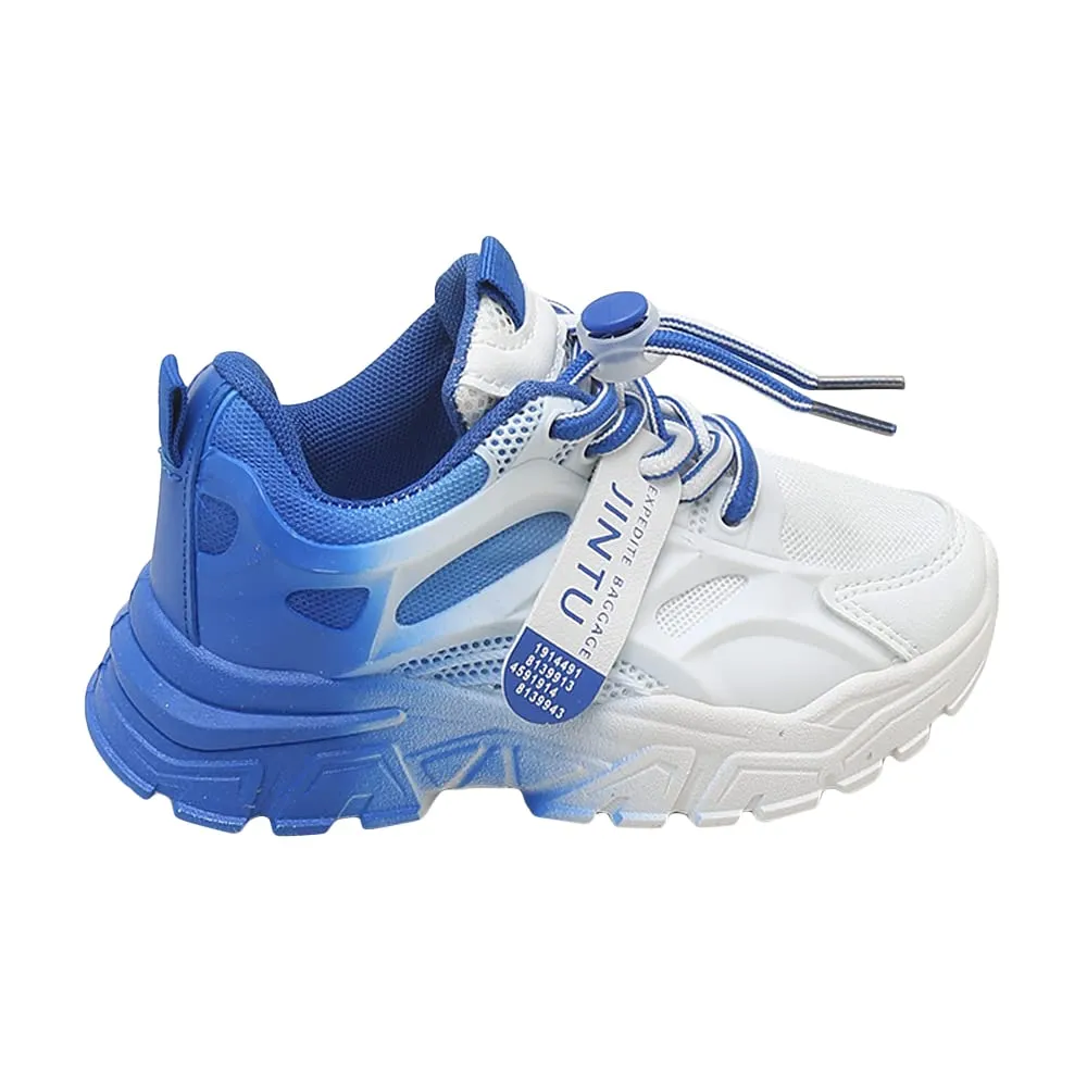 Hopscotch Girls TPR and Rubber Solid Athletic Shoes in Blue Color,UK:2 (XZY-4345490)