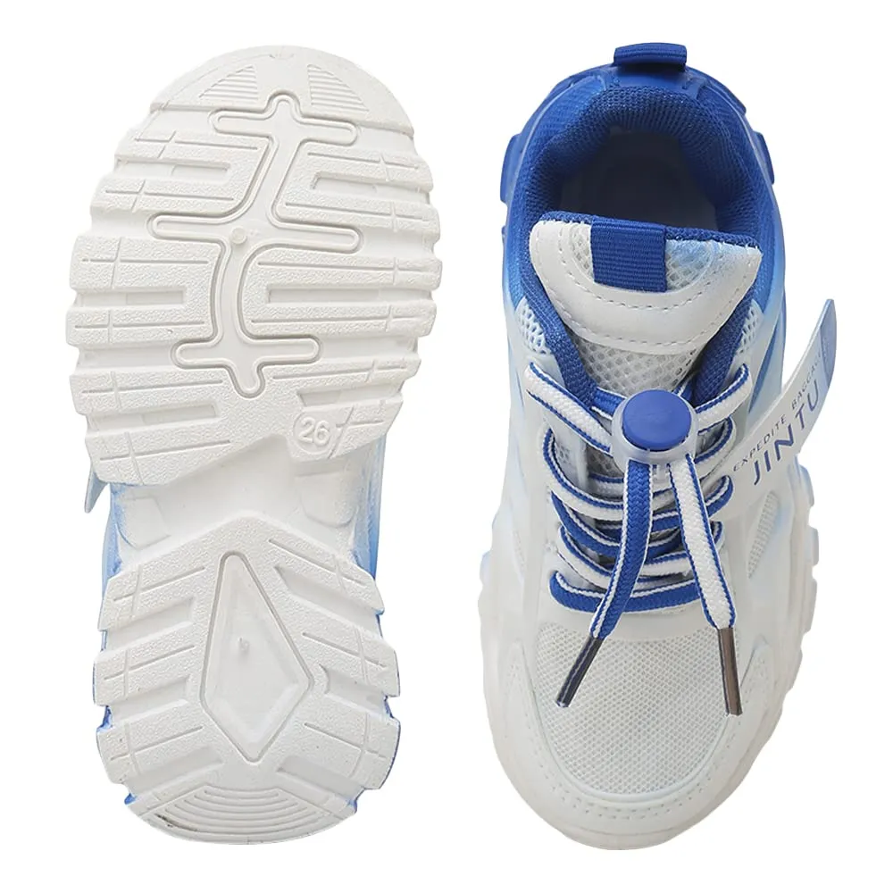 Hopscotch Girls TPR and Rubber Solid Athletic Shoes in Blue Color,UK:2 (XZY-4345490)