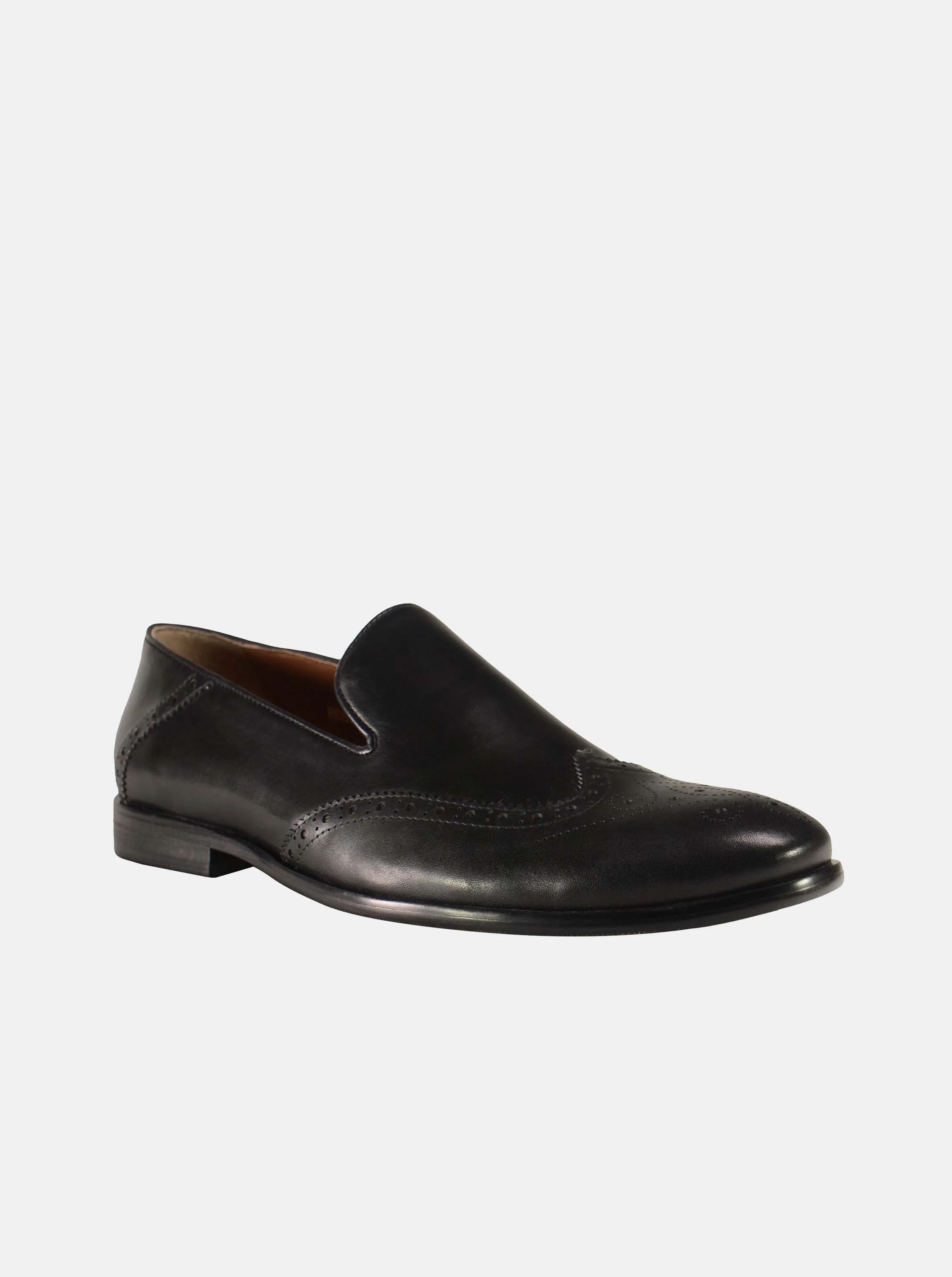 Josef Seibel Slip On Formal Black Leather Shoes