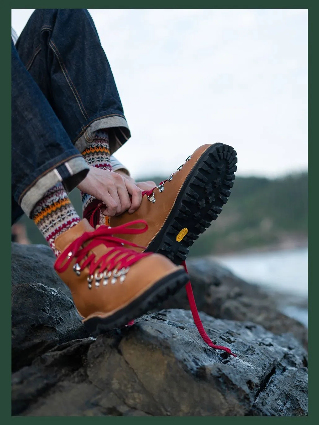 Men's Leather Hiking Boots Goodyear