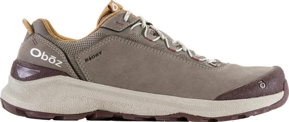 Men's Oboz Cottonwood Low B-Dry 78201ROCKFALL Color:  Rockfall