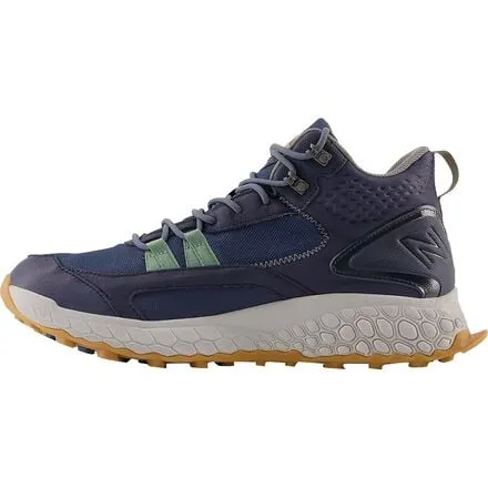 New Balance Men's Fresh Foam X Hierro GTX Mid Trail Running Shoe in Natural Indigo/Eclipse/Jade