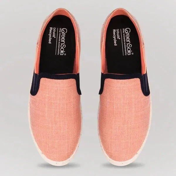 Peach Blossom Women's Slip-On Shoes