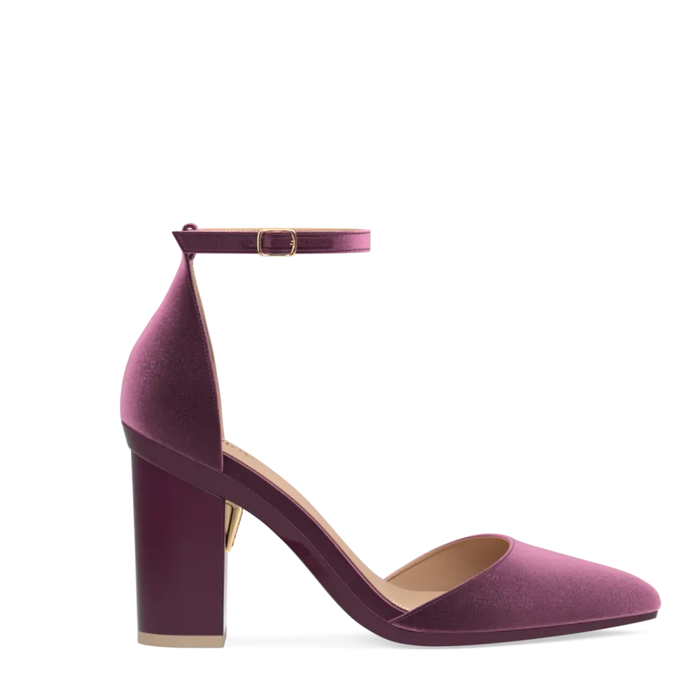 The D'Orsay - Sugar Plum Velvet 4 Block