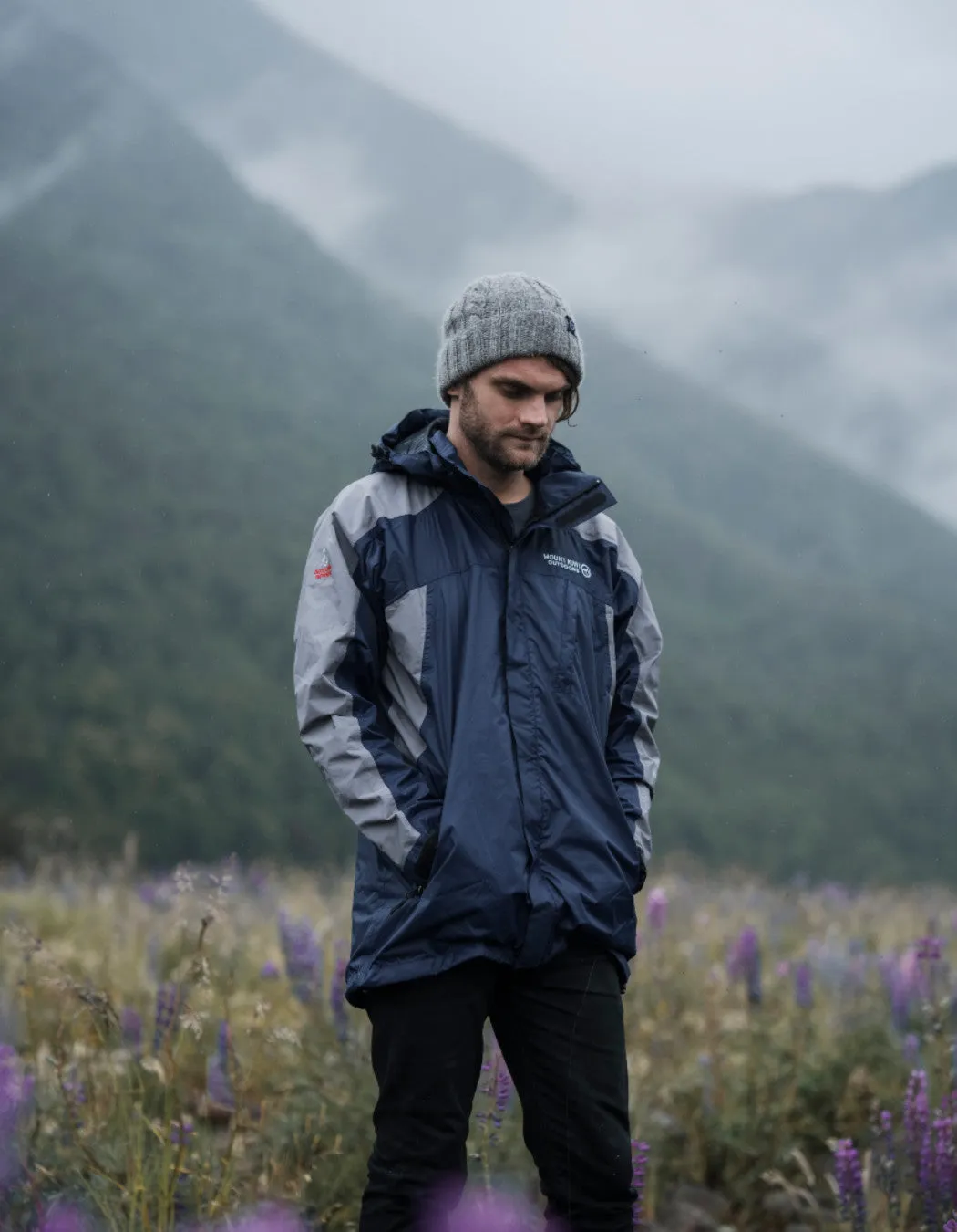 Ventura Waterproof Rain Jacket - Men Navy