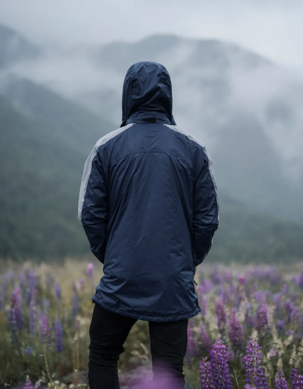 Ventura Waterproof Rain Jacket - Men Navy