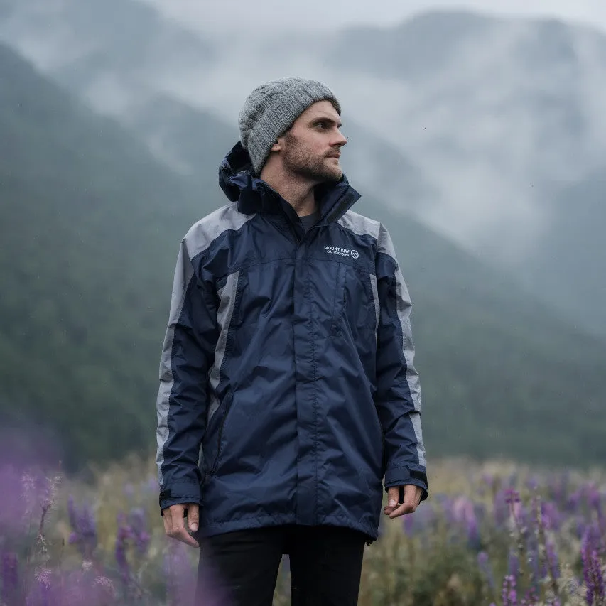 Ventura Waterproof Rain Jacket - Men Navy