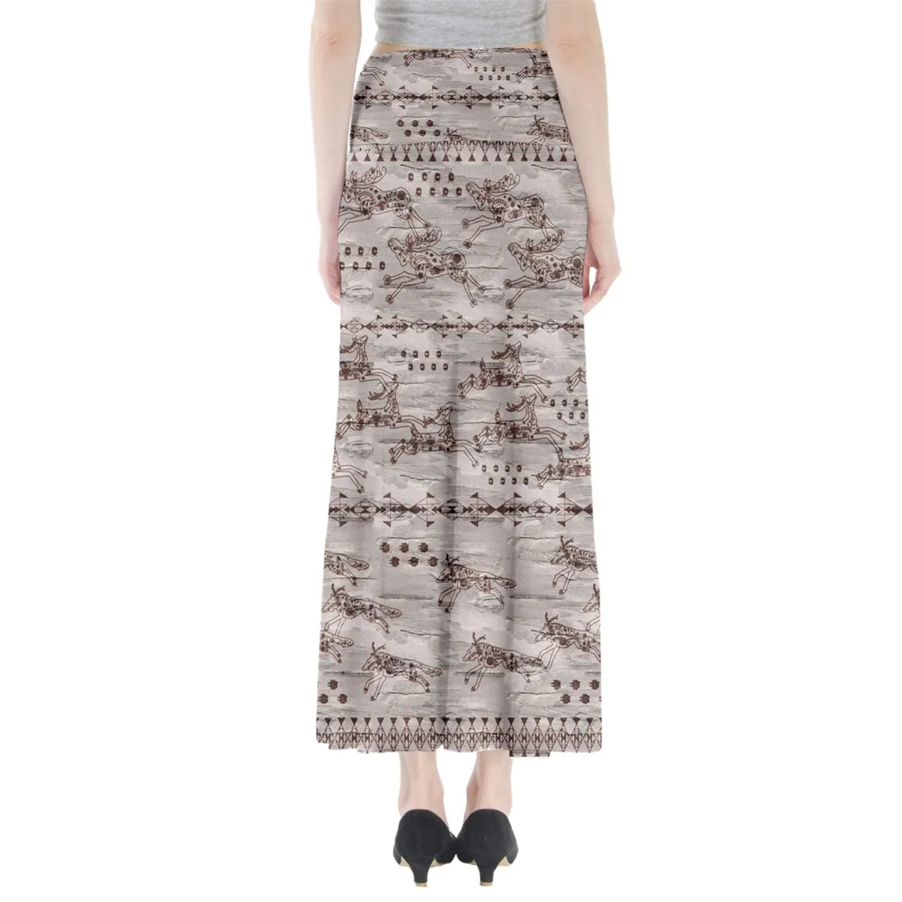 Wild Run Full Length Maxi Skirt