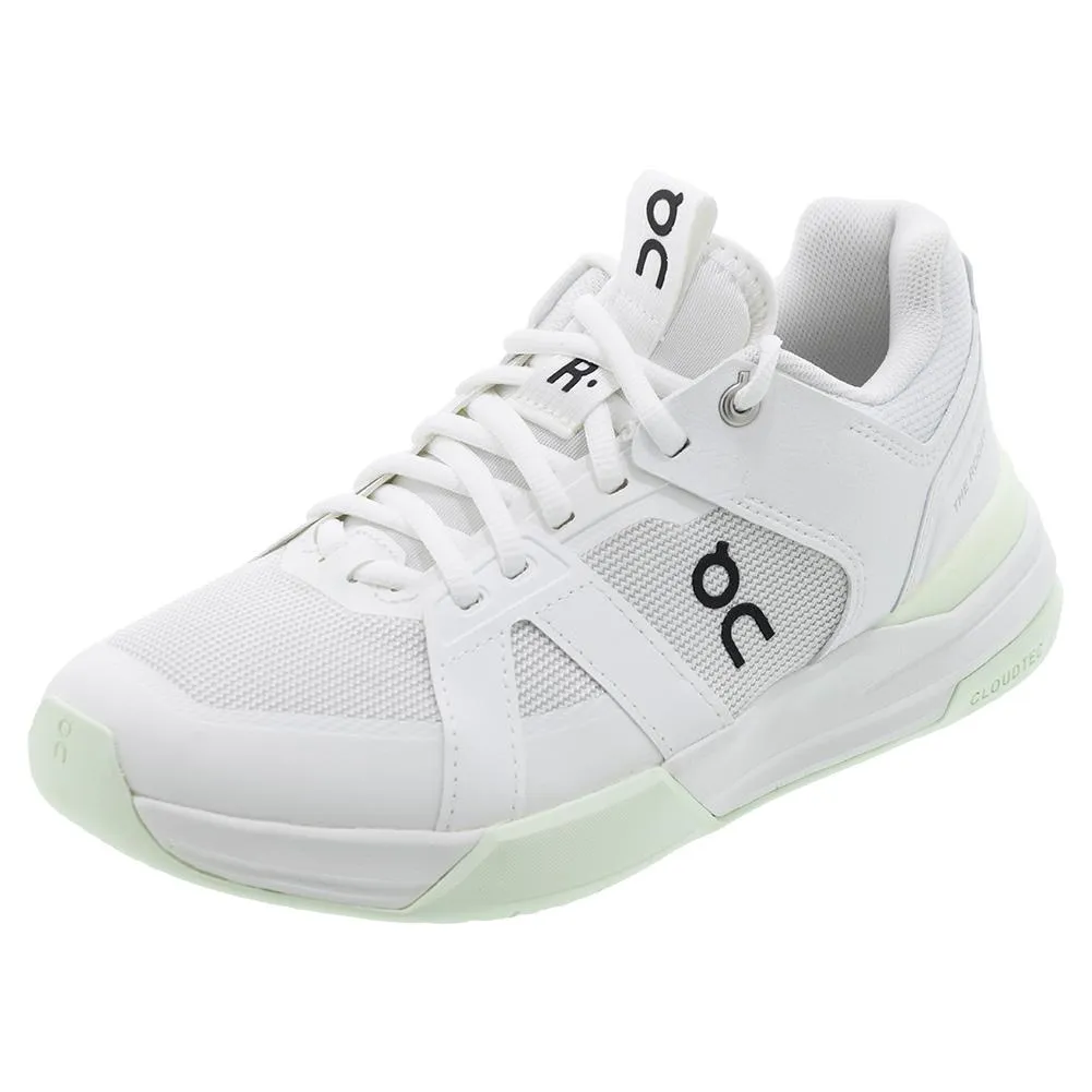 Women`s THE ROGER Clubhouse Pro Tennis Shoes White and Lima