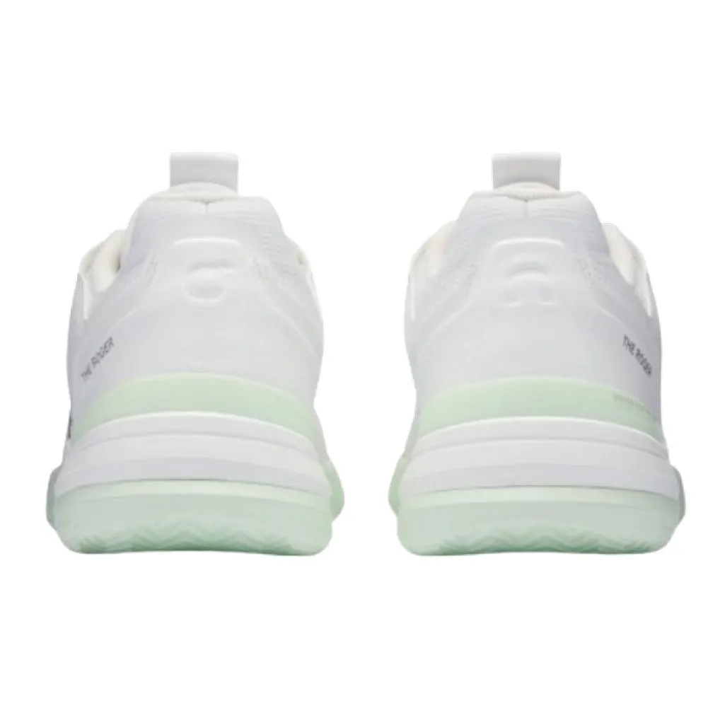 Women`s THE ROGER Clubhouse Pro Tennis Shoes White and Lima