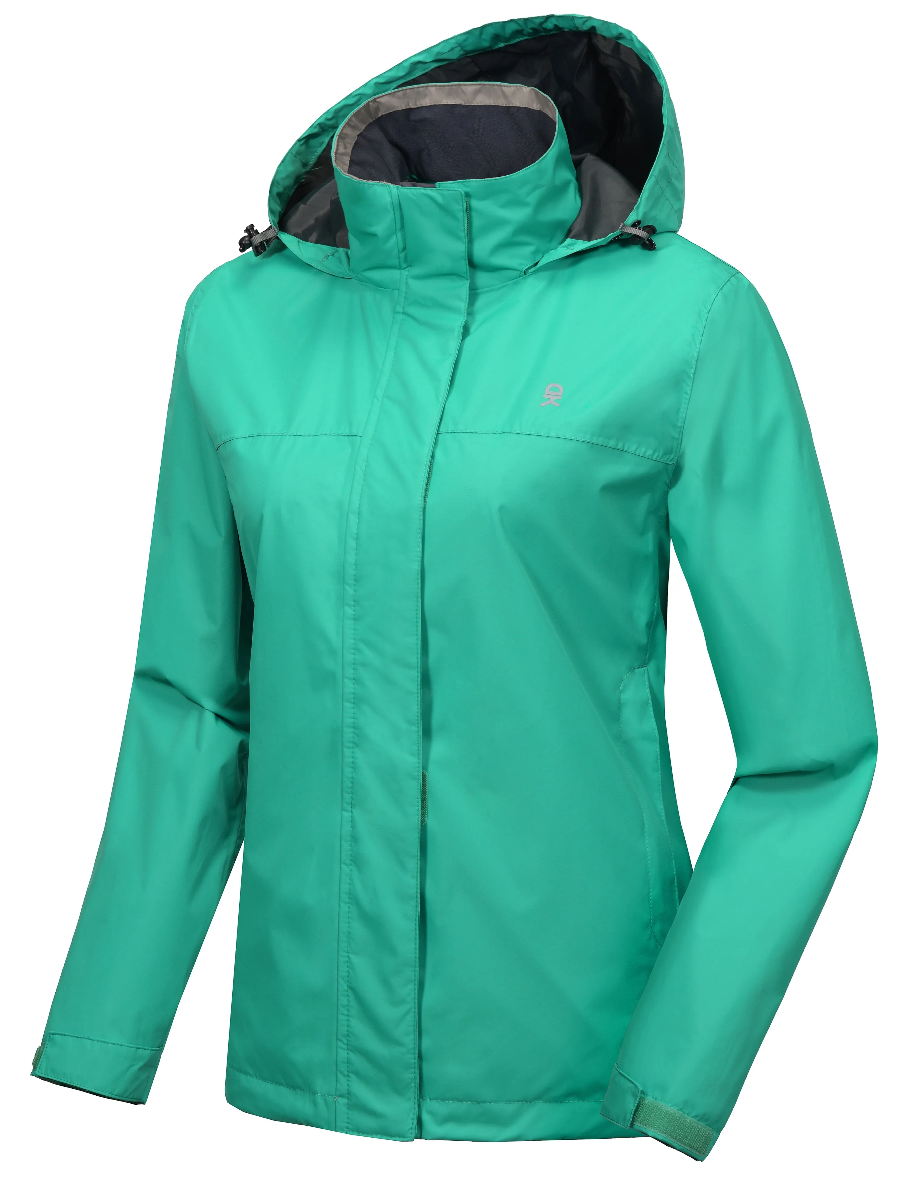 Women's Waterproof Lightweight Outdoor Rain Jacket