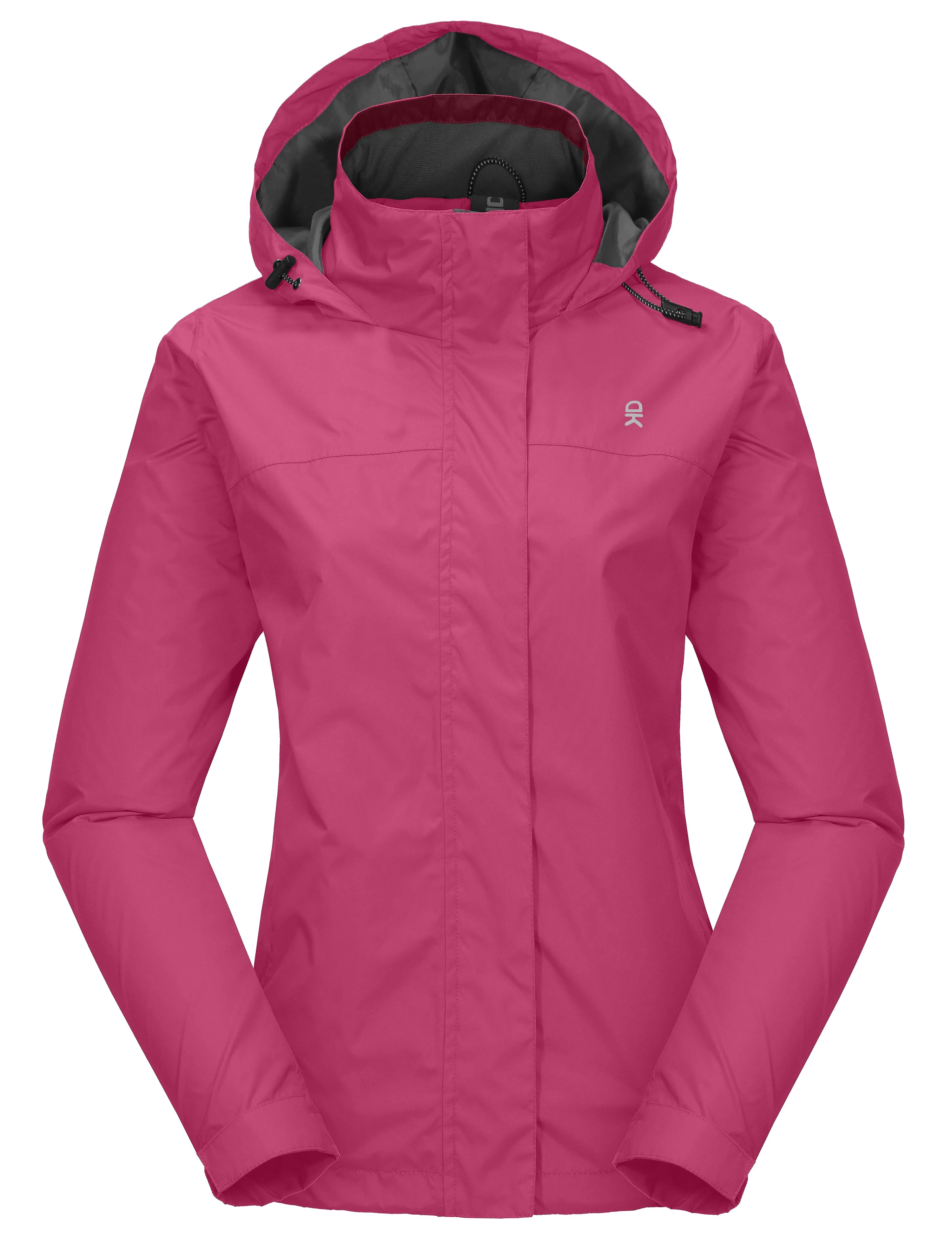 Women's Waterproof Lightweight Outdoor Rain Jacket